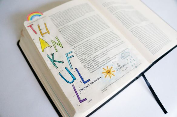 Illustrated Faith: Bible journaling @thecraftypickle.com