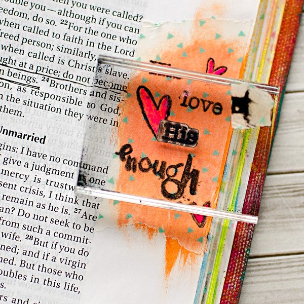 Washi Tape Masking Tutorials by Heather Greenwood using the Illustrated Faith Bloom Kit with Stephanie Ackerman