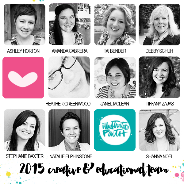 2015 Illustrated Faith Creative and Educational Team - guess the team member