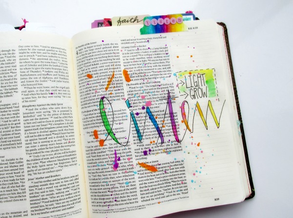 Tai Bender | mixed media Bible art journaling process video