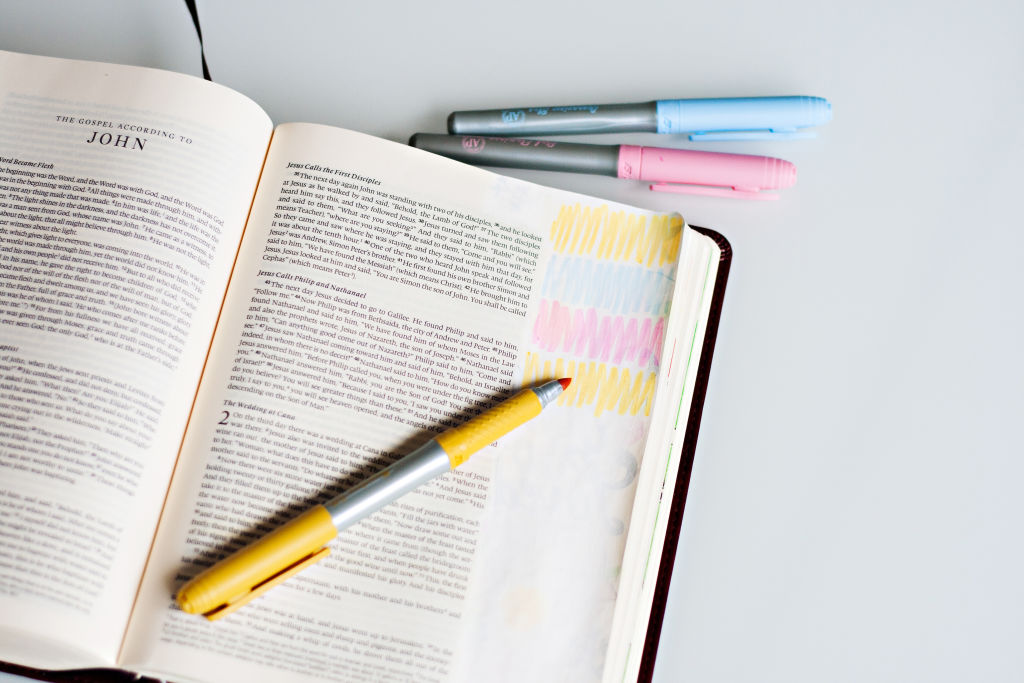 Fixing Bled Through Bible Art Journaling Pages