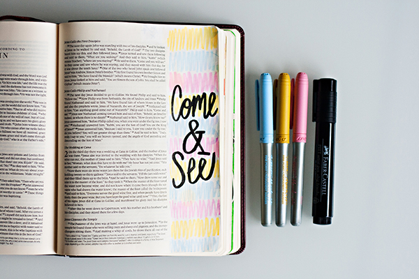 Fixing Bled Through Bible Art Journaling Pages