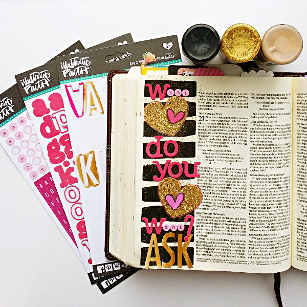 Tai Bender | Circle Maker | Mixed Media art journaling Bible