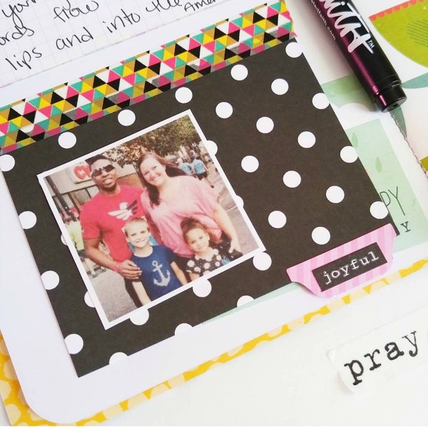 tutorial by Amand Cabrera - creating a praise and prayer journal using Illustrated Faith Whatever Is Lovely and Genesis Collections by Bella Blvd