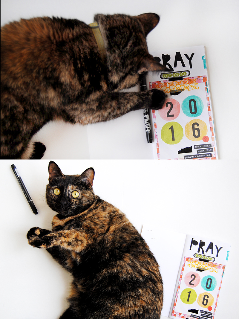 Elaine Davis is creating in her prayer journal and sharing with us what it means to illustrate your faith and that we can do it outside of the margins of our Bible