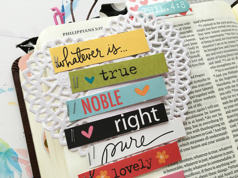 Whatever is Lovely, Even When Lonely | Philippians 4:8 by Bailey Jean Robert