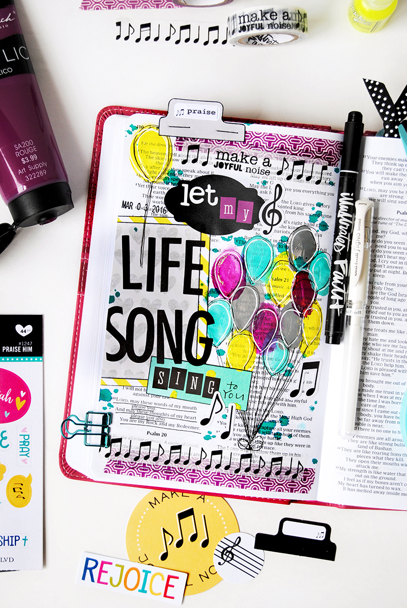 What do Casting Crowns and WWJD bracelets have in common and why did Elaine stop doing chores to illustrate her faith? | mixed media art journaling Bible