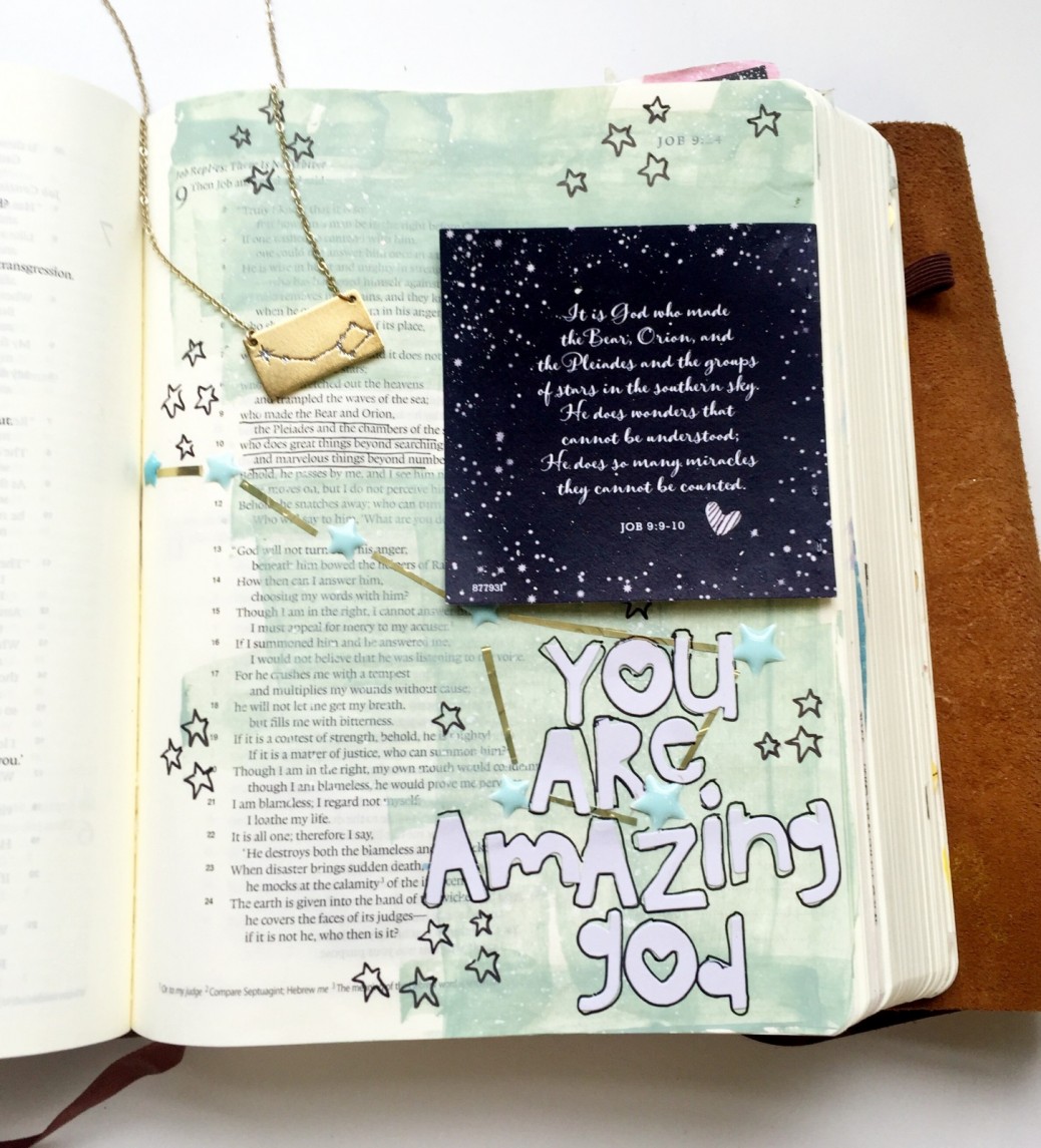 Janel MacLean challenges us to go outside tonight, look above you and reflect on the awe and wonder of the heavens, and the fact that God put it there just for you!! | Job 9:9-10