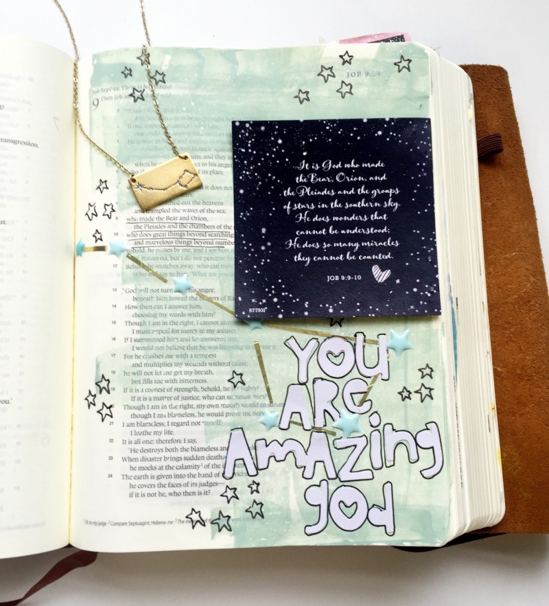 Janel MacLean challenges us to go outside tonight, look above you and reflect on the awe and wonder of the heavens, and the fact that God put it there just for you!! | Job 9:9-10