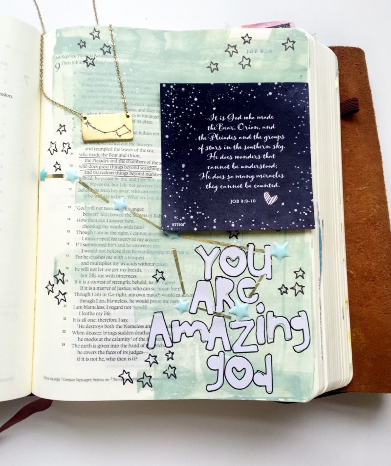 Janel MacLean challenges us to go outside tonight, look above you and reflect on the awe and wonder of the heavens, and the fact that God put it there just for you!! | Job 9:9-10