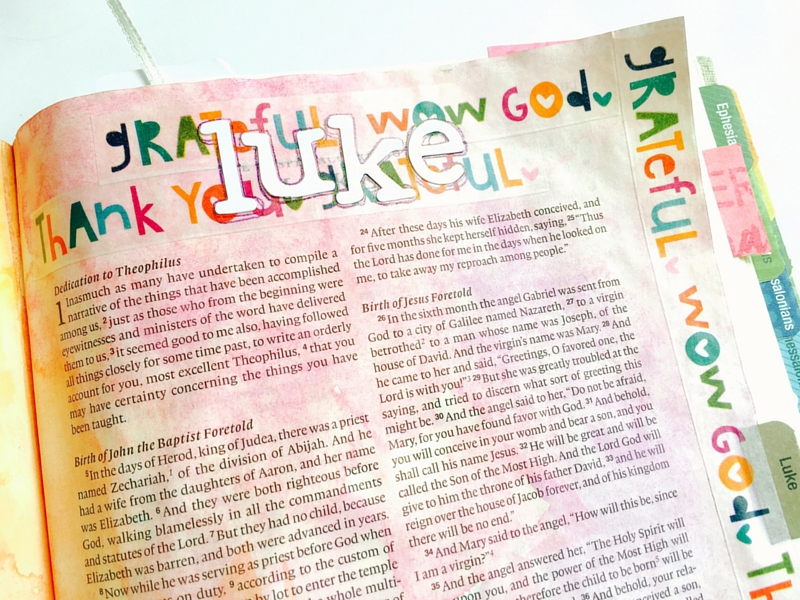 mixed media art journal Bible entry by Tawni, sharing not to wait for perfection or someone might miss the message