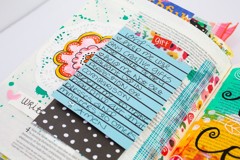 Pray Color Repeat | Amy Bruce is sharing with us what she's learning from the Illustrated Faith Created To Create devotional that we can be creative in so many different ways, not just artistically