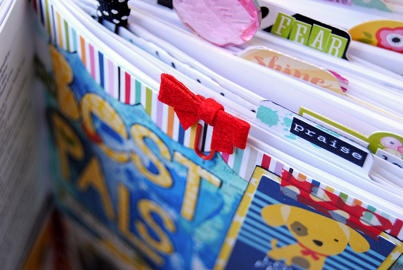 mixed media journaling Bible page by Elaine about including our pets