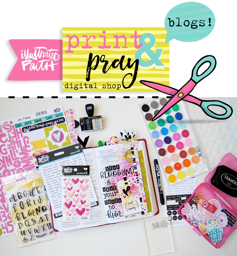 Elaine Davis is sharing an introduction to hybrid scrapbooking and using some of the new printables in her mixed media art journal Bible