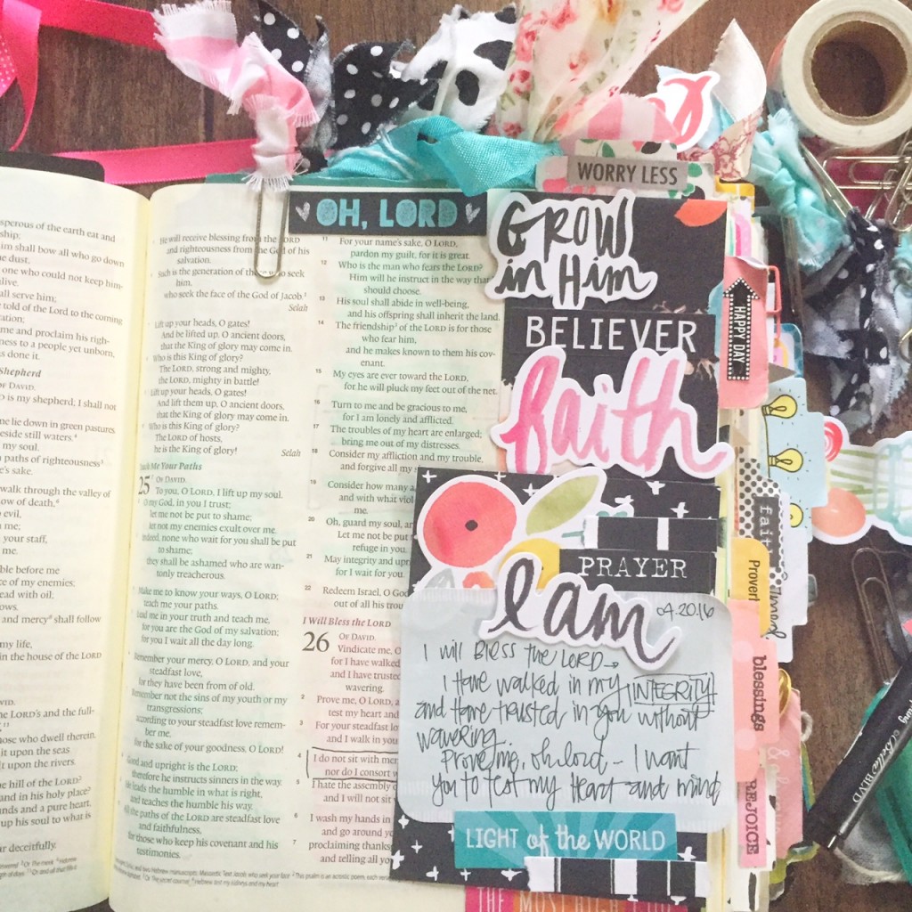 Journaling Bible process video by Florence Antonette
