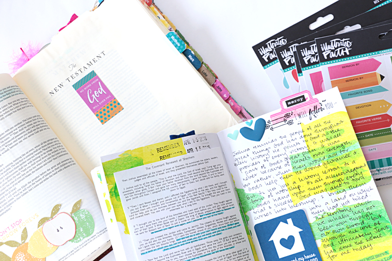 process video with 8 Bible Journaling kick starters and prompts to get you started when you're stumped for what to do