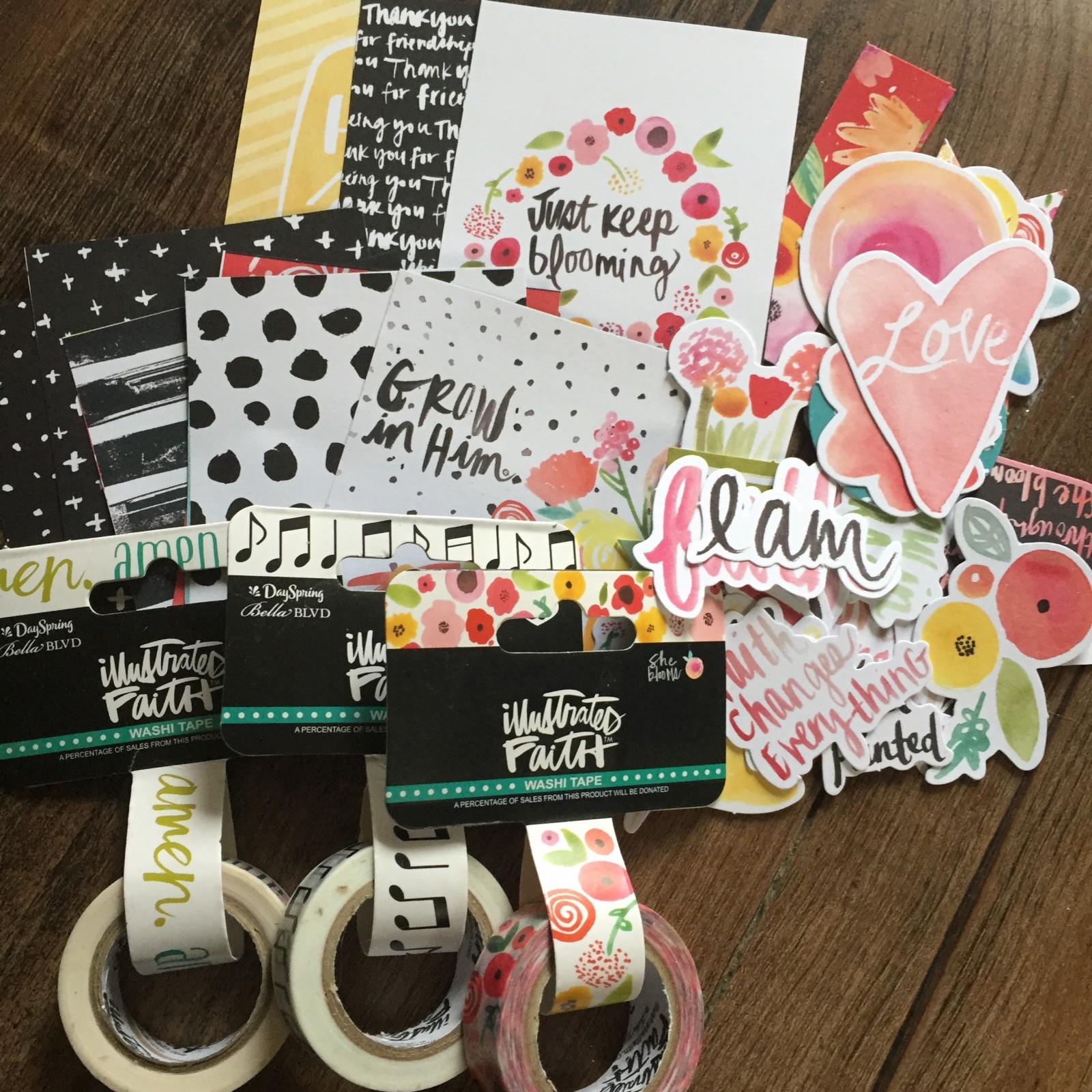 process video showing a few fun things you can do and add to your Journaling Bible by Florence Antonette