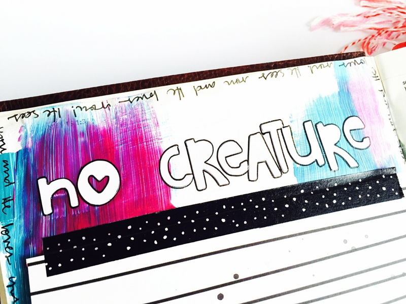 Genesis 3 10 - He Sees You - Beautiful Devotional - Illustrated Faith - creative bible journaling - mixed media