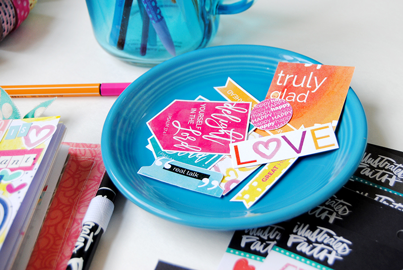 mixed media hybrid art faith journaling and listing by Elaine Davis | Lists by Faith featuring Cori Spieker