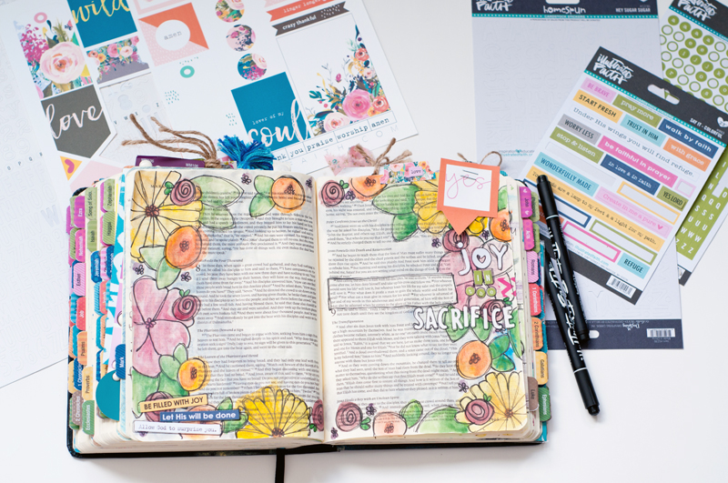 beautiful message of finding joy in the sacrifice by Jess Robyn