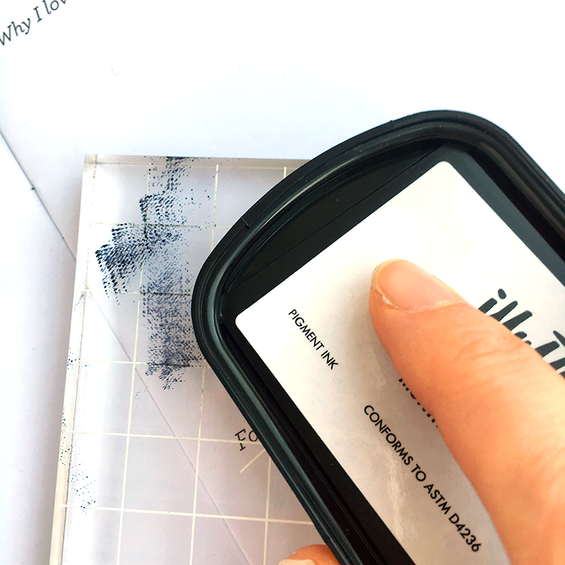 Rock and Roll Stamping step by step tutorial to achieve a ombre effect with your stamps by Heather Greenwood