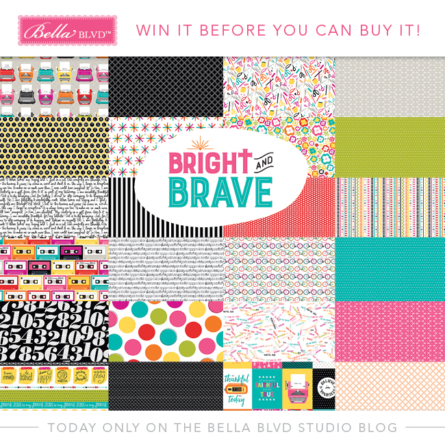 Illustrated Faith Bright and Brave collection by Bella Blvd - new summer 2016 release