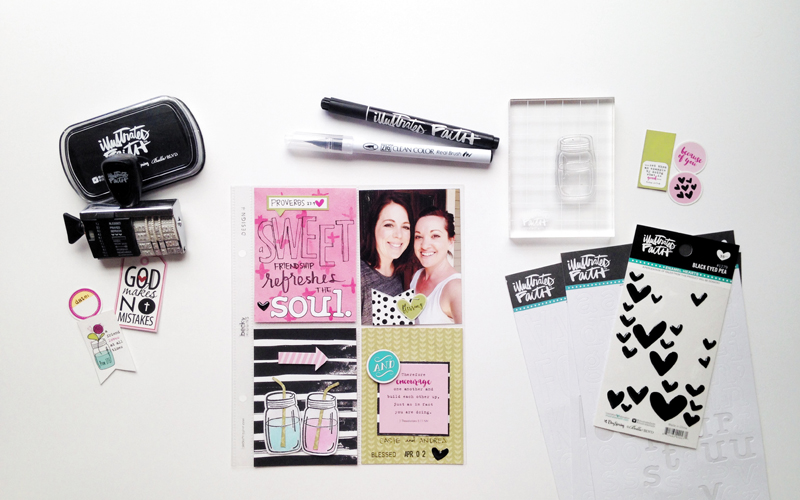 process video by Andrea Gray | human connections | Illustrated Faith Blessings or Lessons Devotional by Stephanie Smokovich