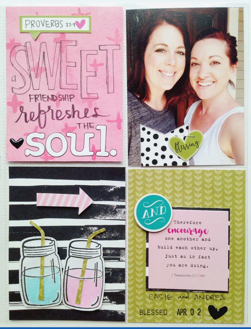 process video by Andrea Gray | human connections | Illustrated Faith Blessings or Lessons Devotional by Stephanie Smokovich