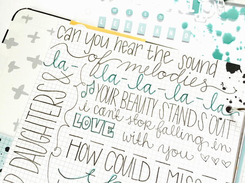 Worship Doodles | Lettering with Leeland