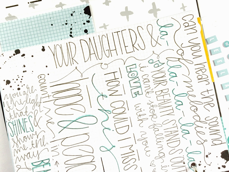 Worship Doodles | Lettering with Leeland