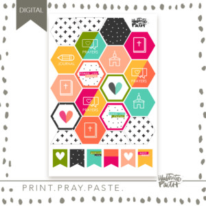 Faith Planner Stickers