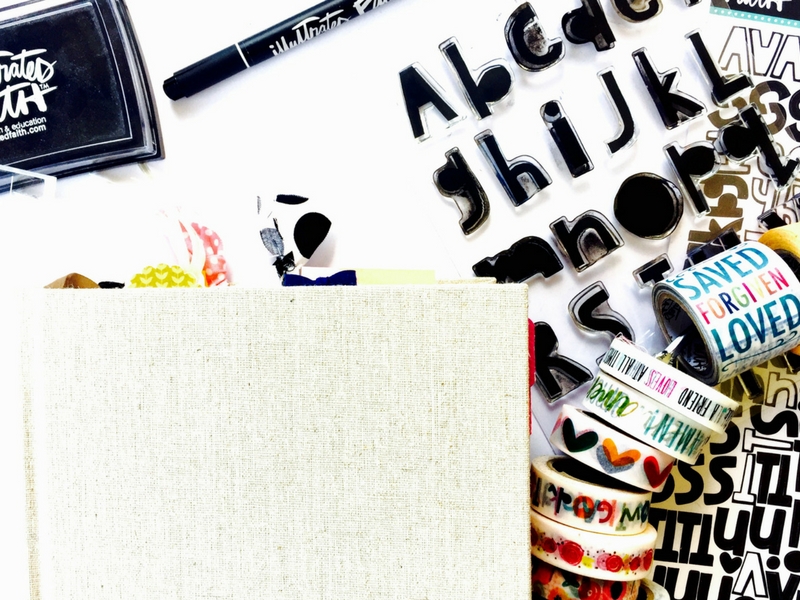 Strength For All Things | Mixed Media Bible Journaling by Tawni Sattler