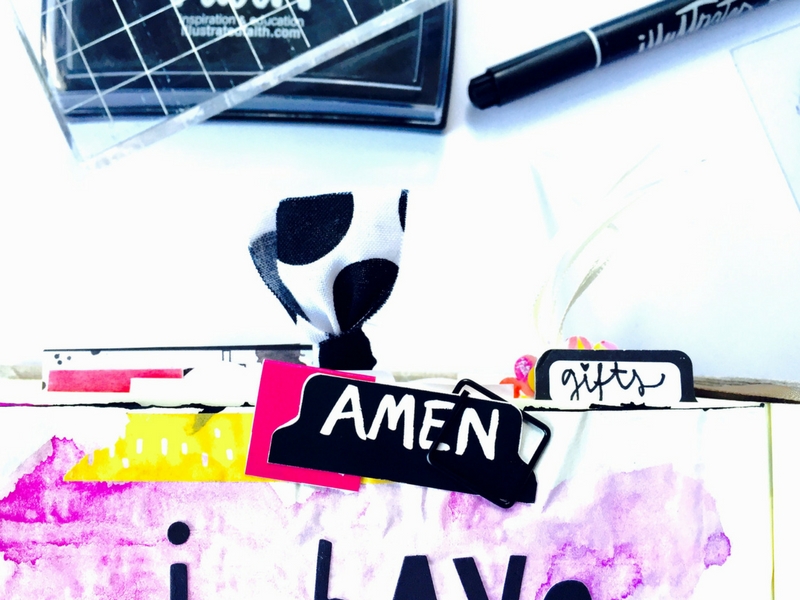 Strength For All Things | Mixed Media Bible Journaling by Tawni Sattler