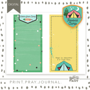 Revival Camp TN Journal Cards