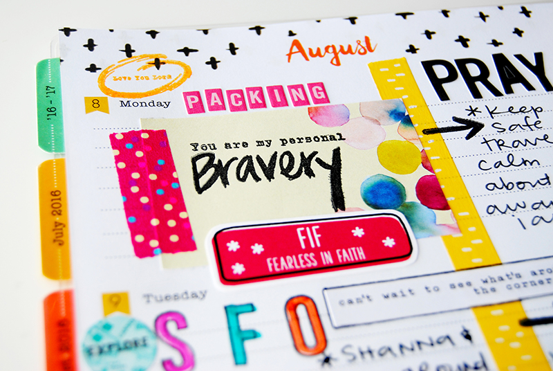 hybrid and papercrafting creative faith planner by Elaine Davis | Illustrated Faith by Bella Blvd