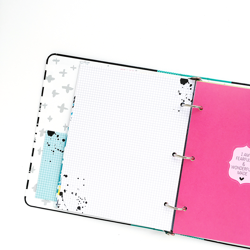 mixed media tutorial - hidden journaling prayer by Heather Greenwood | Illustrated Faith by Bella Blvd She Blooms and Praise Book