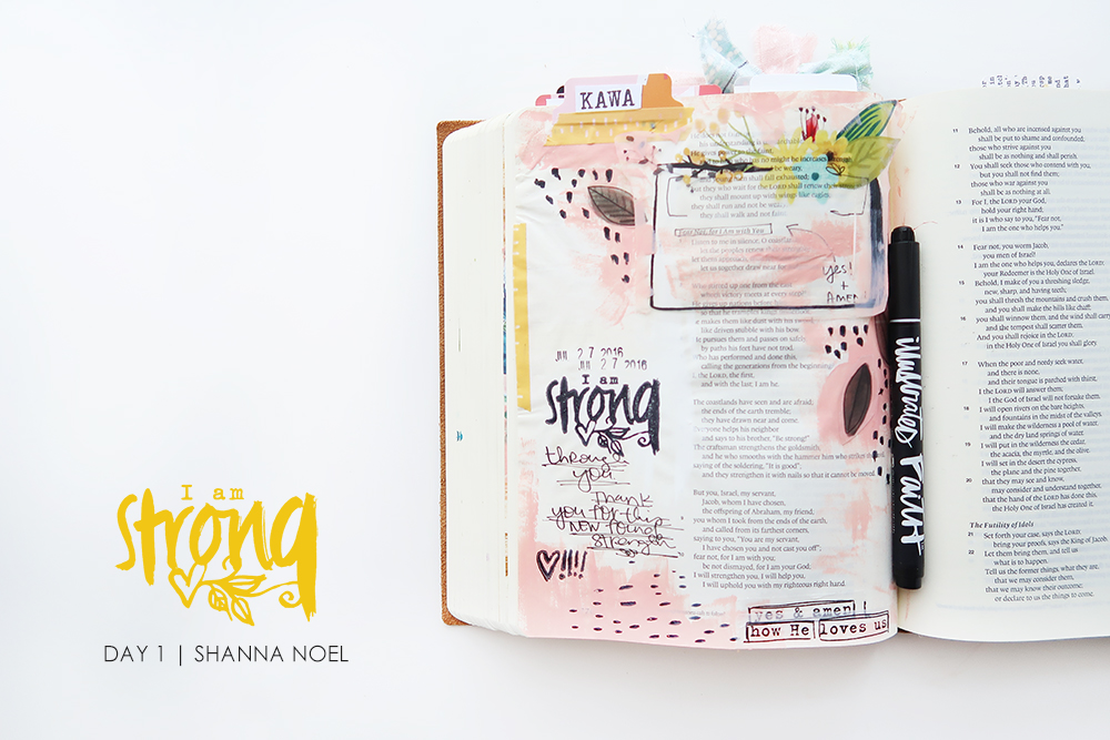 iamSTRONG1_web bible journaling