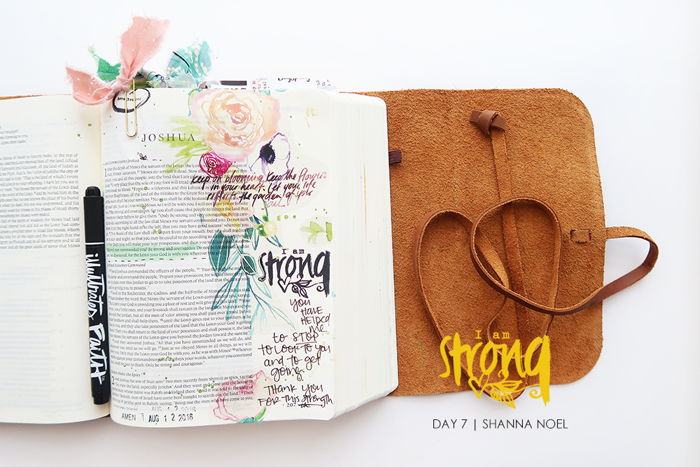 iamSTRONG7_web bible journaling