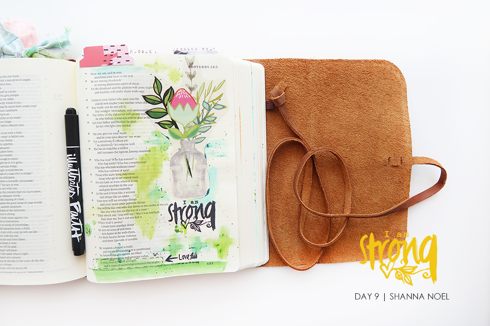 iamSTRONG9_web bible journaling