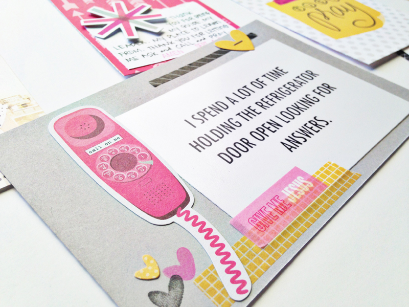 process video faith pocket scrapbooking by  Andrea Gray | Seek Him and Pray