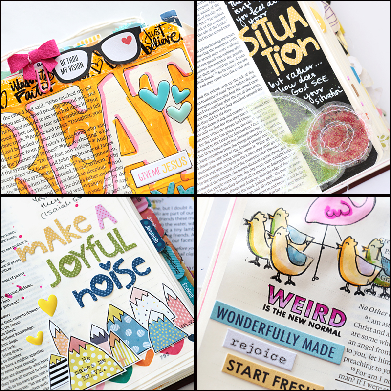 a history and walk through of Natalie Elphinestone's Illustrated Faith journey | Bible Journaling, Praise Book, Devotional Traveler's Notebook, Illustrated Faith planner