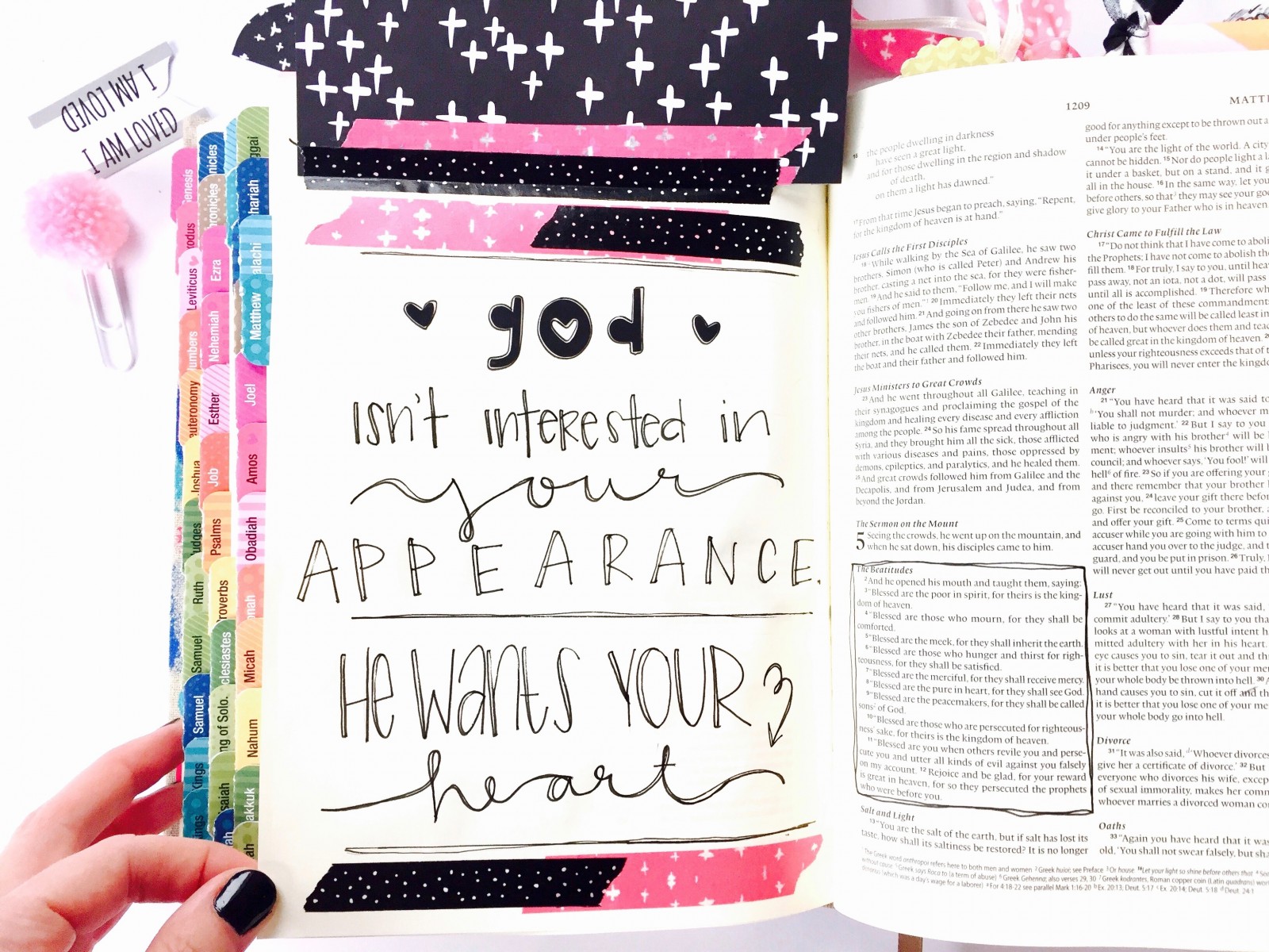 Lessons In Bible Journaling by Tawni Sattler | Interleaved Journaling Bible | Illustrated Faith by Bella Blvd