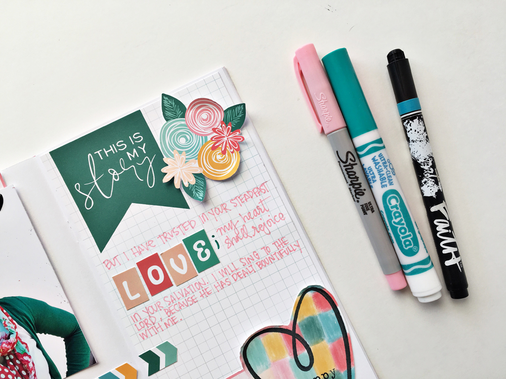 hybrid memory keeping: faith edition by Andrea Gray | Trusting God with the little bumps and big wounds