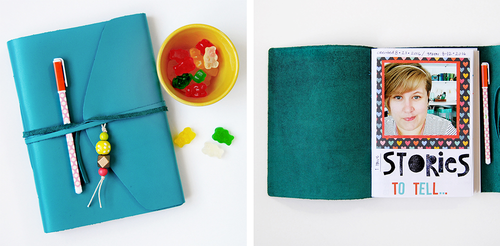 simple hybrid journaling pages using Print & Pray printables by Elaine Davis | notebook journaling, faith journaling