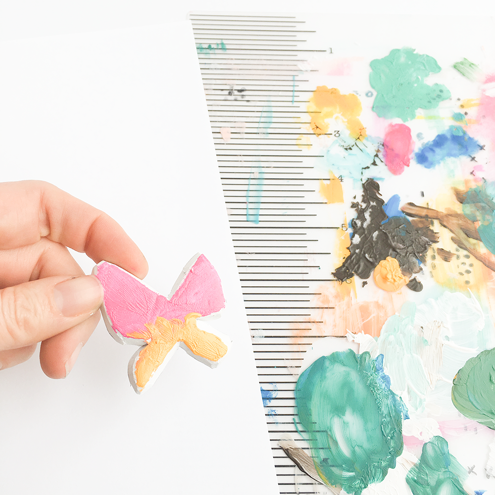 mixed media bible journaling tutorial: filler foam stamps | Isaiah 43:19 | What if I fail? Oh, but darling, what if you fly? | Heather Greenwood for Illustrated Faith