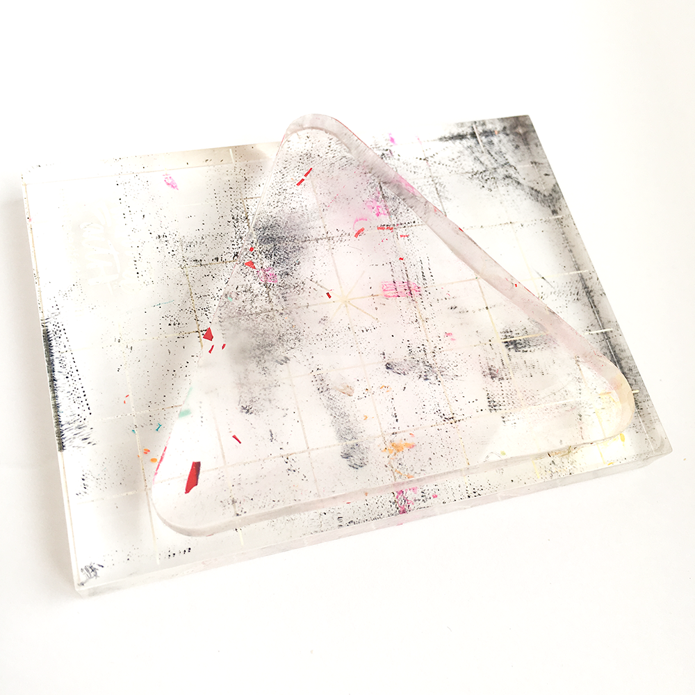 mixed media gelli plate tutorial and Bible Journaling entry by Heather Greenwood | Illustrated Faith Stubborn Love | The Great Commission and love