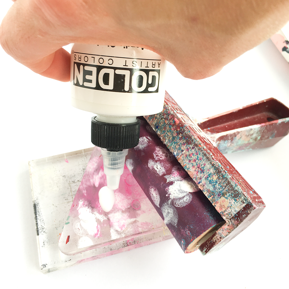 mixed media gelli plate tutorial and Bible Journaling entry by Heather Greenwood | Illustrated Faith Stubborn Love | The Great Commission and love