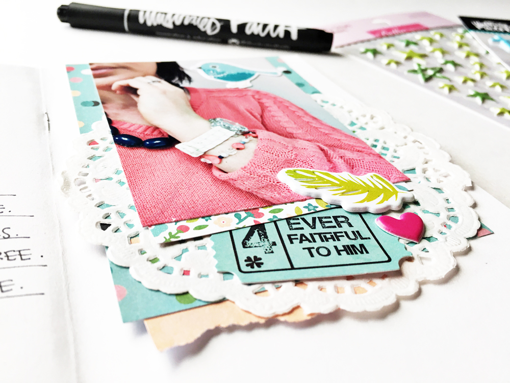 faith traveler's notebook entry by Andrea Gray | List of God's promises - You have a problem? He has the solution.