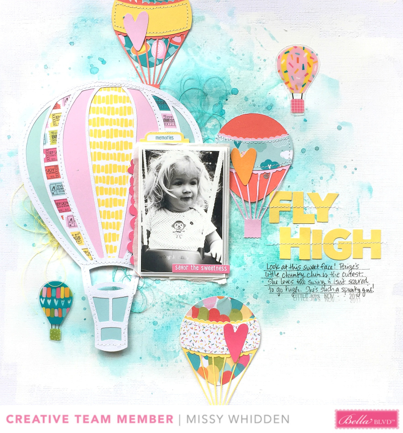Delight in His Day Layout + Video with Missy