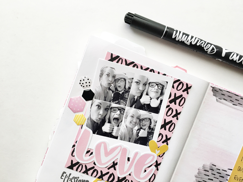 Memory Keeping: Faith Edition | Love You More | traveler's notebook entry by Andrea Gray